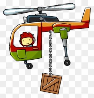 Helicopter Clipart Air Vehicle - Scribblenauts Remix All Item - Transparent PNG Free Download