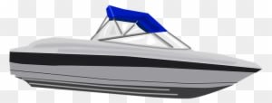 Speed Boat Water Vehicle Fast Motor Speedb - Boat Clip Art - Transparent PNG Free Download