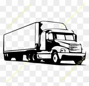 Download Trailer Vector Clipart Commercial Vehicle - 18 Wheels Truck Vector - Transparent PNG Free Download