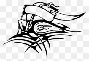 Motorcycle Helmets Harley-davidson Fuel & Fuel Tanks - Motorcycle Gas Tank Vector - Transparent PNG Free Download