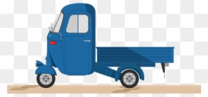 Motor Vehicle Piaggio Ape Car Vespa Gts - Ape, Scooter, Car, The Ape Car - Transparent PNG Free Download
