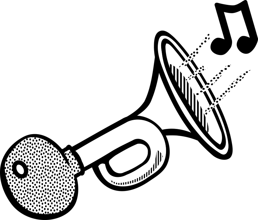Vector Free Stock Air Horn Clipart - Clipart Horn - Transparent PNG Free Download