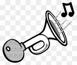 Vector Free Stock Air Horn Clipart - Clipart Horn - Transparent PNG Free Download