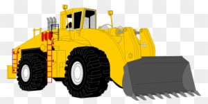 Clipart Black And White Download Construction Vehicle - Heavy Equipment Cartoon Png - Transparent PNG Free Download