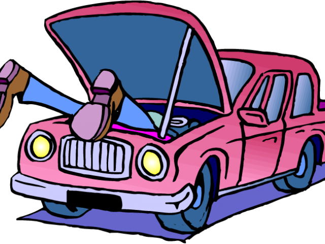 Engine Clipart Vehicle Maintenance - Look Under The Hood Cartoon - Transparent PNG Free Download
