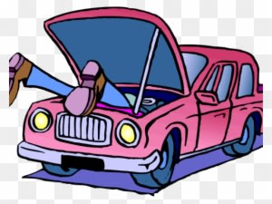 Engine Clipart Vehicle Maintenance - Look Under The Hood Cartoon - Transparent PNG Free Download