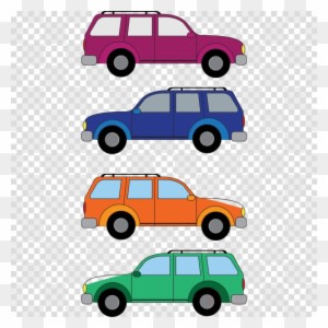 Four Cars Clip Art Clipart Car Sport Utility Vehicle - Four Cars Clip Art Clipart Car Sport Utility Vehicle - Transparent PNG Free Download