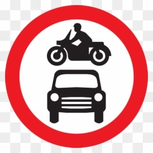2) Which Of These Signs Means No Entry To Motorised - 2) Which Of These Signs Means No Entry To Motorised - Transparent PNG Free Download