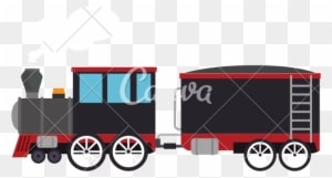 Train Rail Transport Vehicle - Train Rail Transport Vehicle - Transparent PNG Free Download