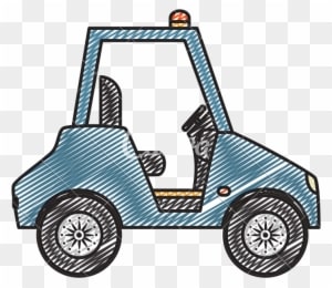 Doodle Towing Luggage Vehicle - Doodle Towing Luggage Vehicle - Transparent PNG Free Download