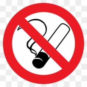 Smoking In The Vehicle Is Strictly Forbidden - Prohibition Sign - Transparent PNG Free Download