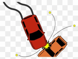 Clipart Transparent Download Accident Clipart Irresponsible - Car Crash Clip Art - Transparent PNG Free Download