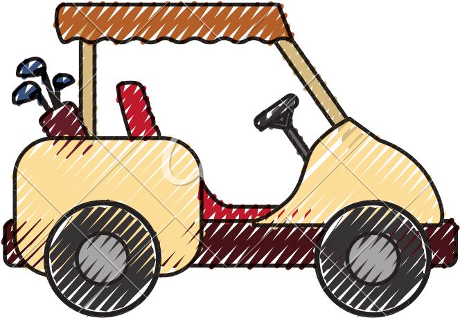 Golf Caddy Vehicle - Golf Caddy Vehicle - Transparent PNG Free Download