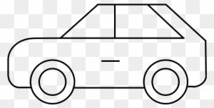 Cars & Other Vehicles - Line Art - Transparent PNG Free Download