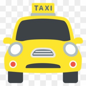 Rental Vehicle Service Offering Organizations, Recommends - Taxi Emoji - Transparent PNG Free Download
