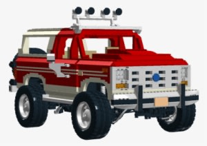 1985 Ford Bronco - Off-road Vehicle - Transparent PNG Free Download