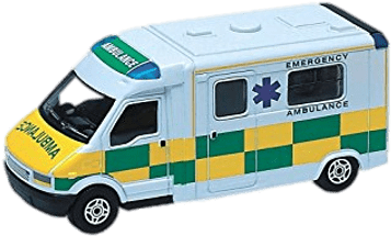 Emergency Ambulance Toy - Corgi Toys Ty87204 Ambulance Die Cast Vehicle - Transparent PNG Free Download