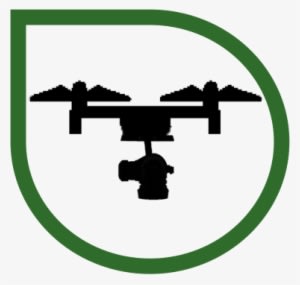 Green Drone Icon - Unmanned Aerial Vehicle - Transparent PNG Free Download