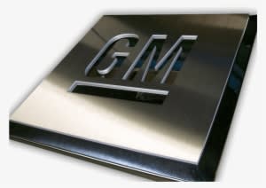 Brush And Polished Stainless Steel Gm Logo - Vehicle - Transparent PNG Free Download