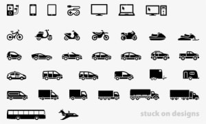 Stuck - Vehicles Icons - Transparent PNG Free Download