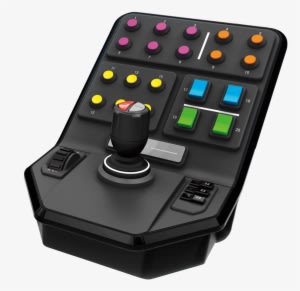 Learn More - Logitech G Saitek Farm Sim Vehicle Side Panel - Transparent PNG Free Download