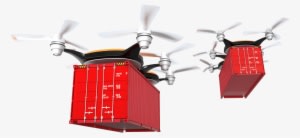 Unmanned Flying Cargo Containers - National Autonomous Vehicle Day - Transparent PNG Free Download