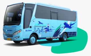 The Bigbird Airport Shuttle Is Reinforced By Trained - Commercial Vehicle - Transparent PNG Free Download