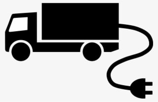 Electric Cable Lorry Truck Icon 1 - Goods Vehicle Logo - Transparent PNG Free Download