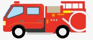 Vehicle Clipart Firefighter Truck - Fire Truck Clipart Png - Transparent PNG Free Download