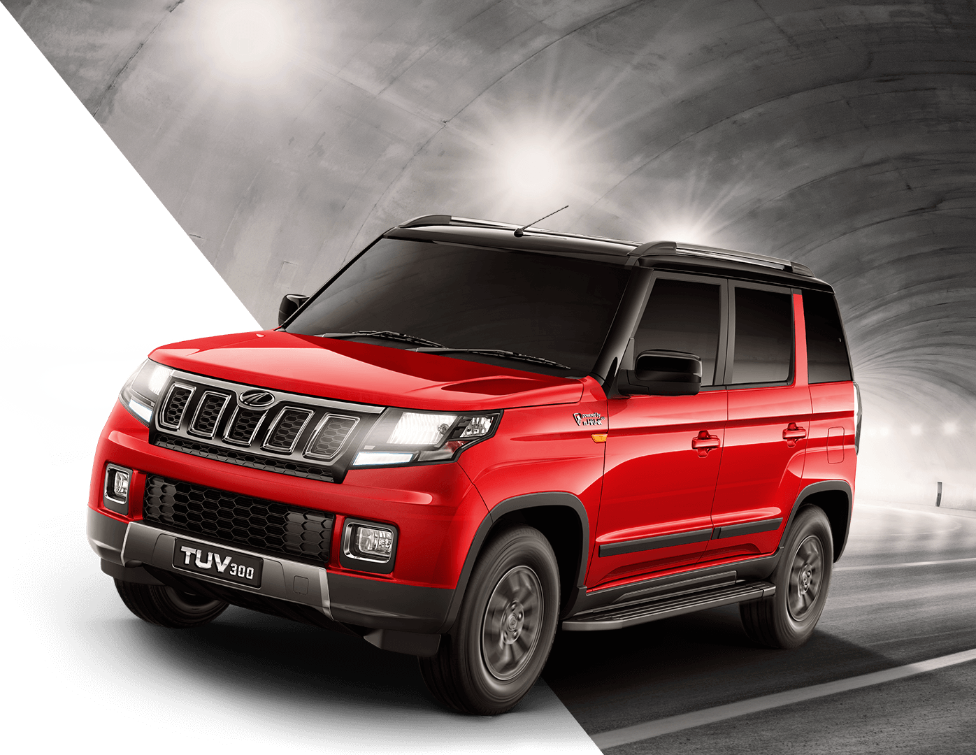 Mahindratuv300 Car - Compact Sport Utility Vehicle - Transparent PNG Free Download