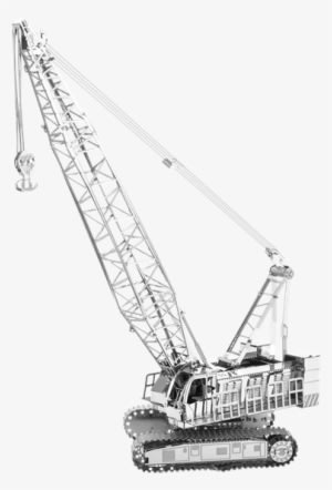 Metal Earth Vehicles Crawler Crane - Metal Earth Crane - Transparent PNG Free Download