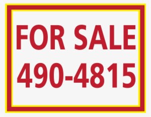 Custom For Sale Vehicle Sticker - Sale Sign Car - Transparent PNG Free Download
