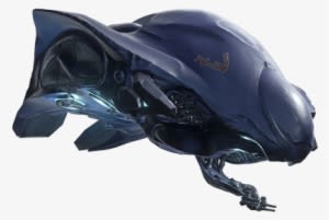 There's A Reason These Trademark Halo Vehicles, Such - Halo 5 Covenant Ship - Transparent PNG Free Download
