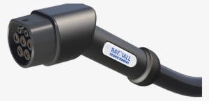 Electric Vehicle Power Plug, An All-around Success - Type 2 43kw - Transparent PNG Free Download