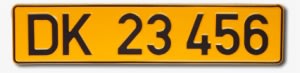 Are You Just Dying To Own A Licence Plate With Your - Bilskilt Png - Transparent PNG Free Download