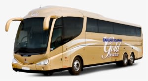Our Top Of The Range Gold Coaches Are The Very Latest - Bus - Transparent PNG Free Download