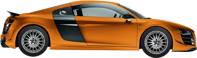 Tyres For Audi R8 Vehicles - Audi R8 Orange Png - Transparent PNG Free Download