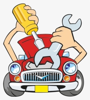 Engine Clipart Vehicle Maintenance - Car Damage Cartoon - Transparent PNG Free Download