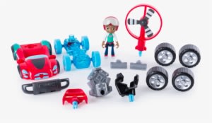 Rusty Rivets Vehicle Build Pack, Rustyka, , Large - Rusty Rivets Toy - Transparent PNG Free Download