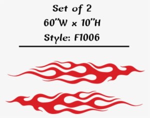 Vehicle Tribal Flames Vinyl Decal Sticker Car Truck - Decal - Transparent PNG Free Download