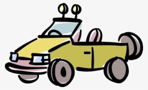 Vector Illustration Of Jeep Sports Utility Off-road - Transparent PNG Free Download