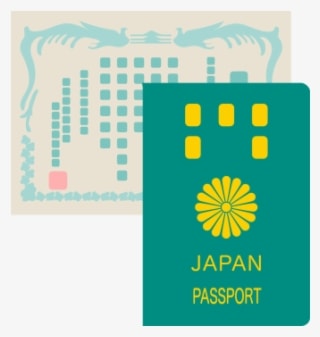 Examination Admission Tickets, Passport And Vehicle - パスポート - Transparent PNG Free Download