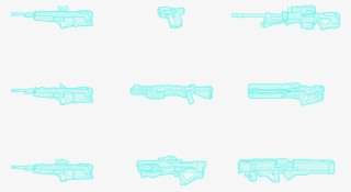Halo 5 Weapon And Vehicle Icons - Parallel - Transparent PNG Free Download