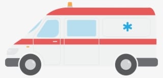 Car Motor Vehicle Ambulance Euclidean Vector - Ambulance Vector Png Free - Transparent PNG Free Download