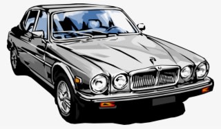 Vector Illustration Of Luxury Jaguar Car Automobile - Luxury Car Illustration Png - Transparent PNG Free Download