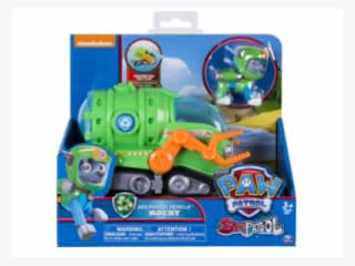 In Stock Paw Patrol 6040070 Rocky Sea Patrol Vehicle - Paw Patrol Sea Patrol - Transparent PNG Free Download