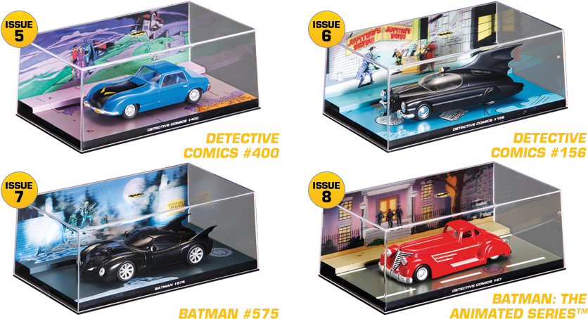 Presented On A Textured And Hand-painted Base, Highly - Batman Automobilia Collection - Transparent PNG Free Download