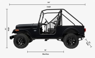 Vehicle Specs - Mahindra Roxor Street Legal - Transparent PNG Free Download