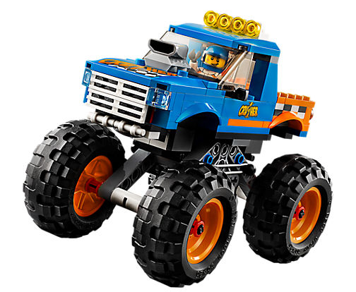 Lego City Great Vehicles Monster Truck - レゴ モンスター トラック - Transparent PNG Free Download