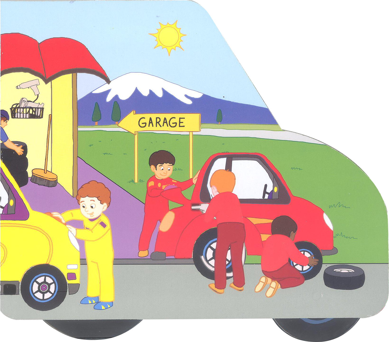 Car Picture Of Wheeled Vehicle Book-ray's Racing - Ray's Racing Car - Transparent PNG Free Download